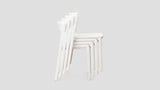Westmere Dining Chairs White Stacked