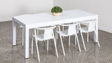 Whangamata Dining Table Chairs White In Situ