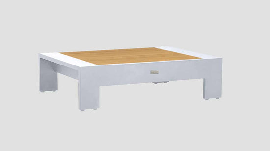 ackenzie Alu Coffee Table White