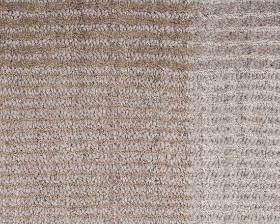 Bedrock Outdoor Rug — Sand cut-and-loop pile detail, 160 x 230 cm to 300 x 400 cm