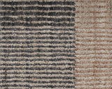 Bedrock Outdoor Rug — Zinc cut-and-loop pile detail, 160 x 230 cm to 300 x 400 cm
