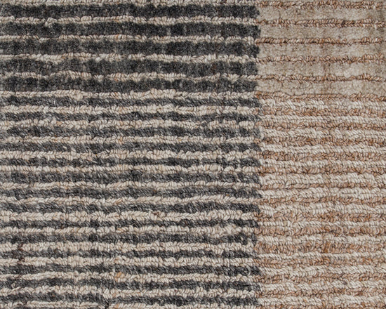 Bedrock Outdoor Rug — Zinc cut-and-loop pile detail, 160 x 230 cm to 300 x 400 cm