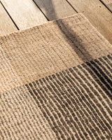 Bedrock Outdoor Rug — Zinc styled setting, 160 x 230 cm to 300 x 400 cm