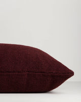 Clipper Outdoor Cushion — Claret knife-edge detail, 600 × 400 mm