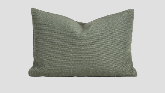 Clipper Outdoor Cushion — Eucalyptus recycled PET cushion, 600 × 400 mm
