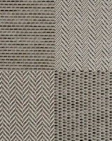Collingwood Outdoor Rug Oatmeal flatweave texture close-up