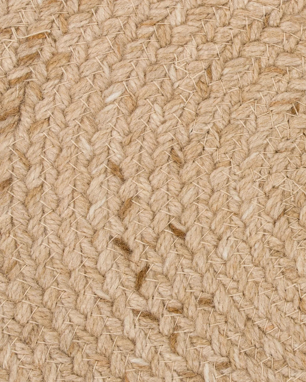 Corfu Outdoor Round Floor Rug Sisal braided PET texture detail
