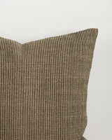 Dune Outdoor Throw Cushion in Mangrove – woven detail