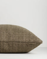 Dune Outdoor Throw Cushion in Mangrove – edge detail