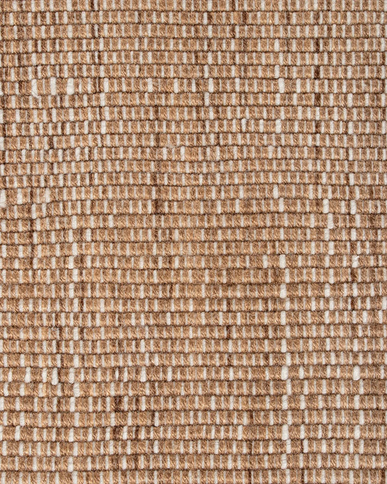 Lonsdale Outdoor Floor Rug Cumin recycled PET flatweave texture detail