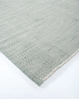 Lonsdale Outdoor Floor Rug Eucalyptus handwoven corner detail