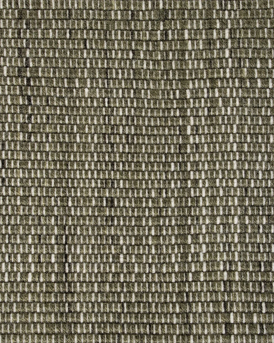 Lonsdale Outdoor Floor Rug Olive recycled PET flatweave texture detail