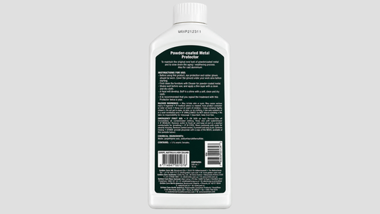 Resin Metal Protector Back, 35 x 80 x 225 mm
