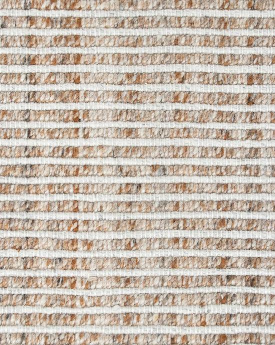 Rhodes Outdoor Floor Rug Teak recycled PET flatweave texture detail