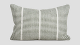 Shore Eucalyptus Outdoor Throw Cushion — full cushion, 400 × 600 mm