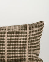 Shore Mangrove Outdoor Throw Cushion — woven pattern detail, 400 × 600 mm