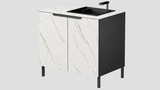 Q-Boo Stone 100 Sink Cabinet with Daze Dekton