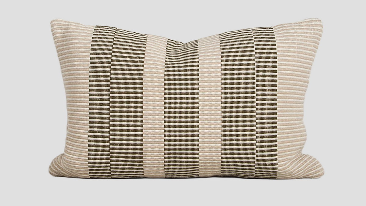 Solar Mangrove Outdoor Throw Cushion — full cushion, 400 × 600 mm