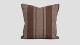 Swell Chocolate Cushion — full recycled PET cushion, 500 × 500 mm