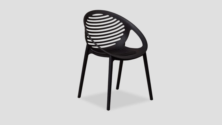 Newmarket Dining Chair Black Angle