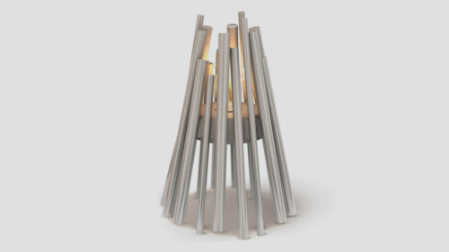Stix Fire Pit Stainless Steel