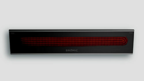 Bromic Platinum Smart-heat Electric Heater Black On