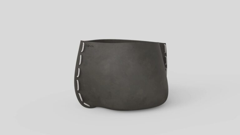 Stitch 50 Plant Pot Natural White