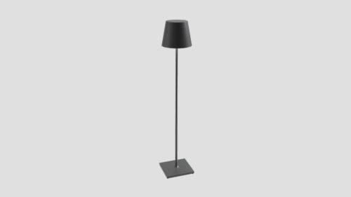 Poldina Outdoor Floor Lamp Black