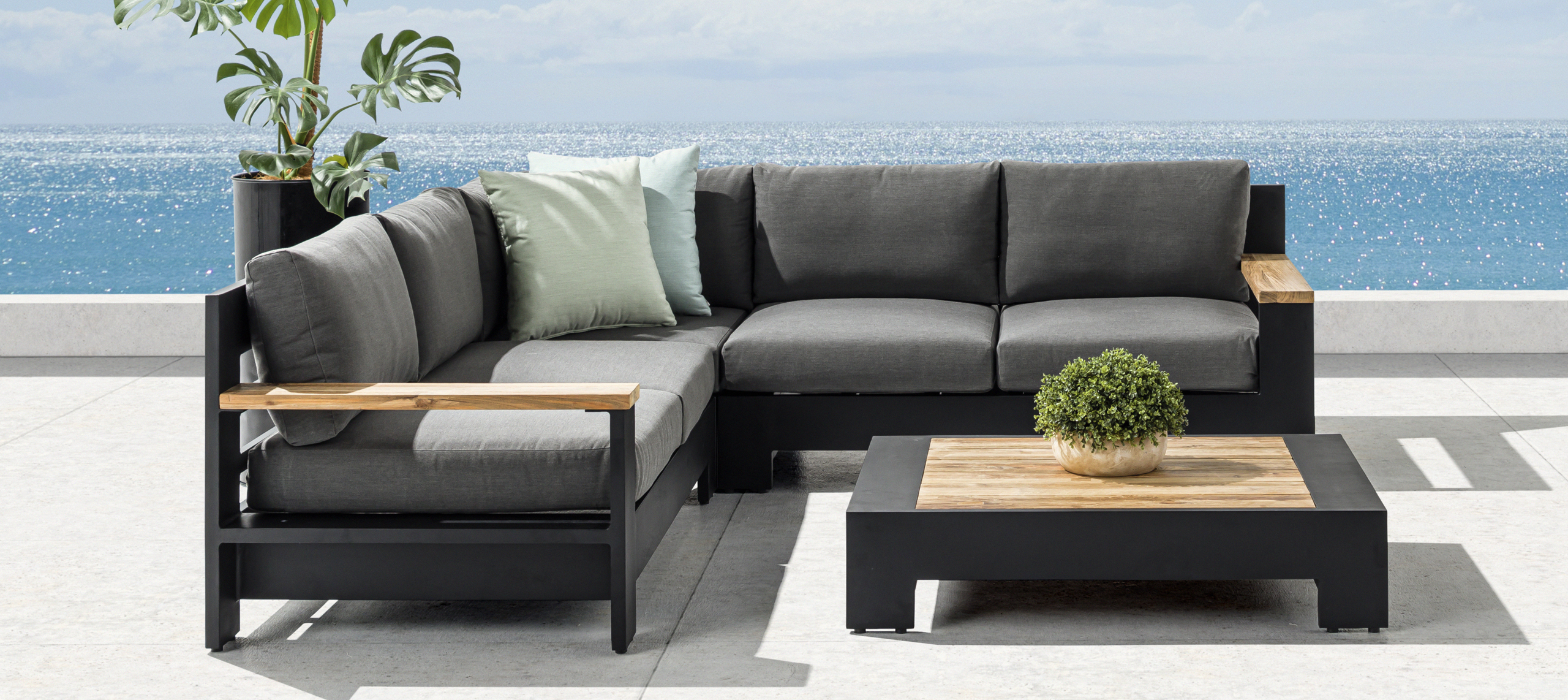 MacKenzie Aluminium Outdoor Sofa Range