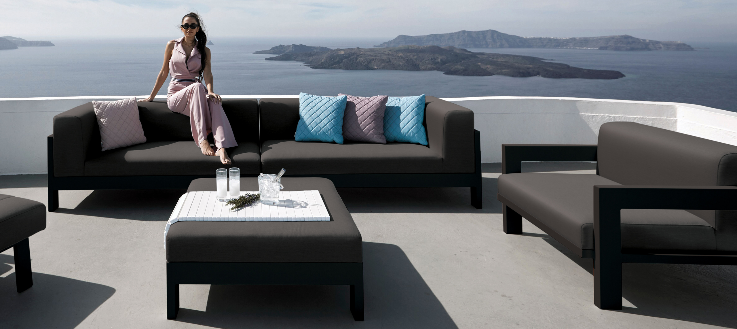 Pauanui Aluminium Outdoor Sofa Range