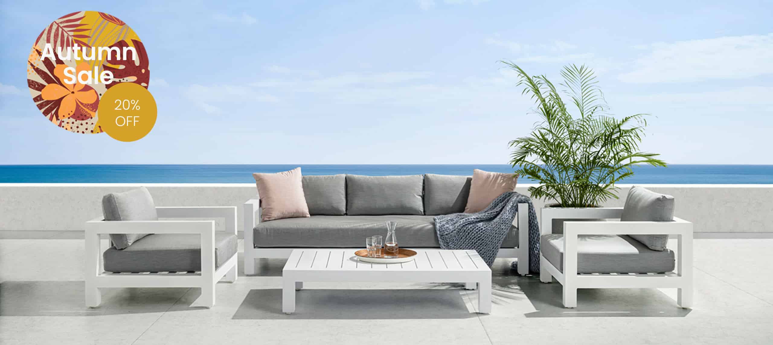 Mahurangi Aluminium Outdoor Sofa Range
