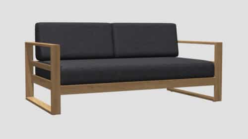 Tasman Teak Double Sofa